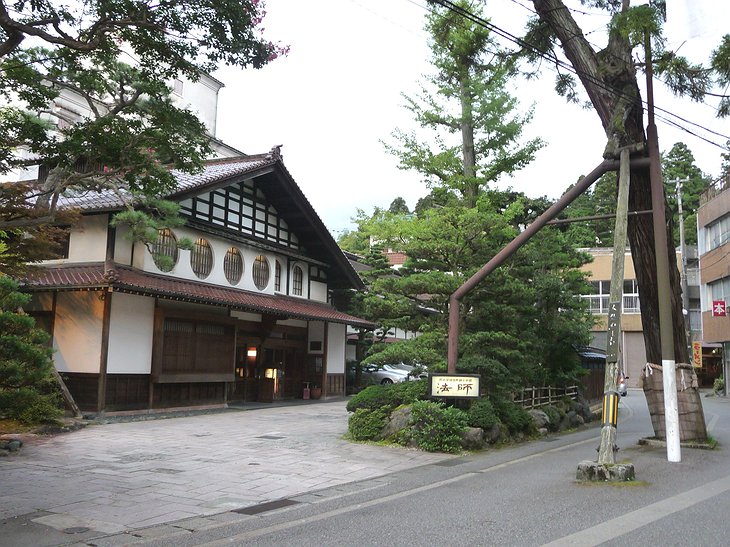 Hoshi Ryokan building, the oldest hotel in the world