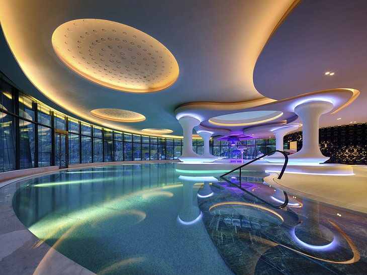 InterContinental Shanghai Wonderland Indoor Swimming Pool