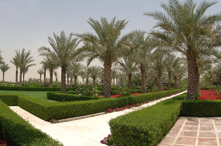 Desert Palm Resort Dubai garden