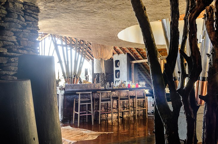 Singita Boulders Lodge bar