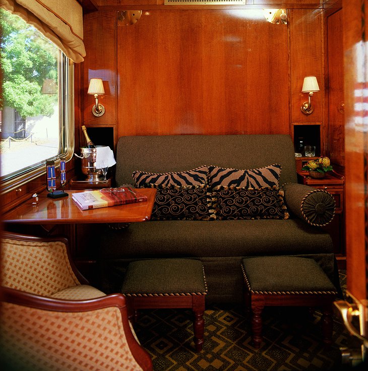 The Blue Train luxury suite