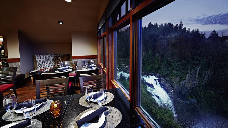 Salish Lodge Restaurant View