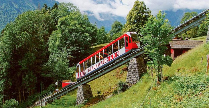 Braunwaldbahn - The Braunwald funicular