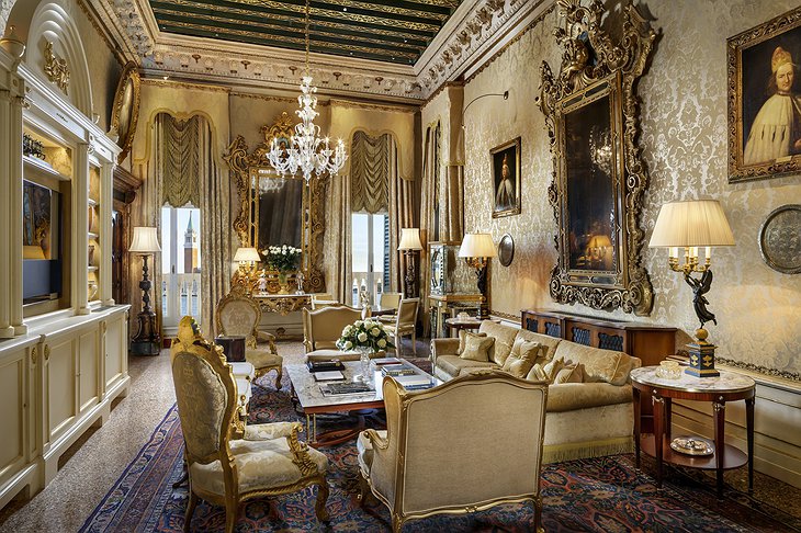 Hotel Danieli Doge Dandolo Royal Suite - Salon