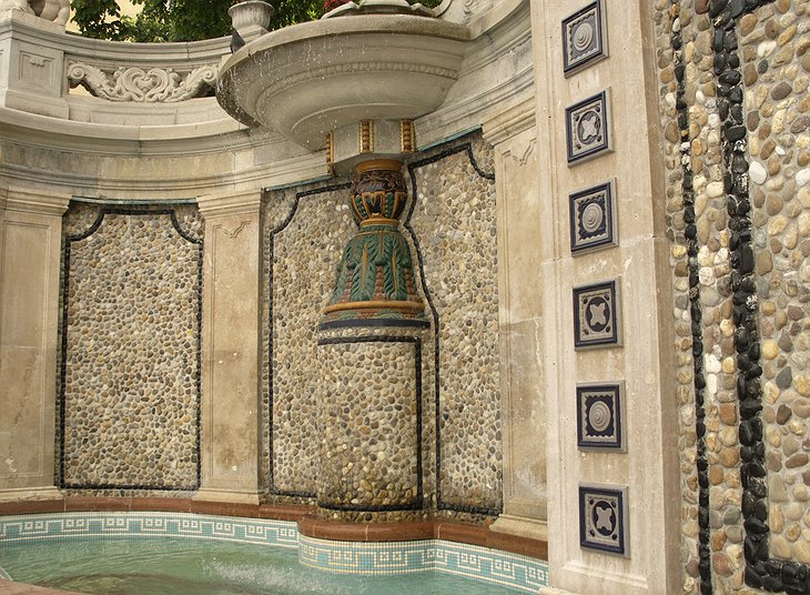 Gellert Spa tiles and mosaics