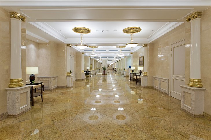 Radisson Royal Moscow lobby floor