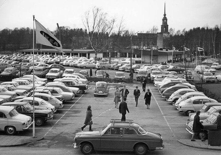The first IKEA store in the world