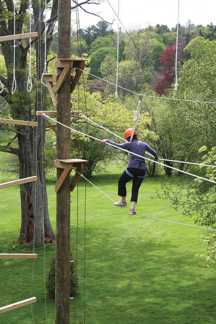 Lenox rope course