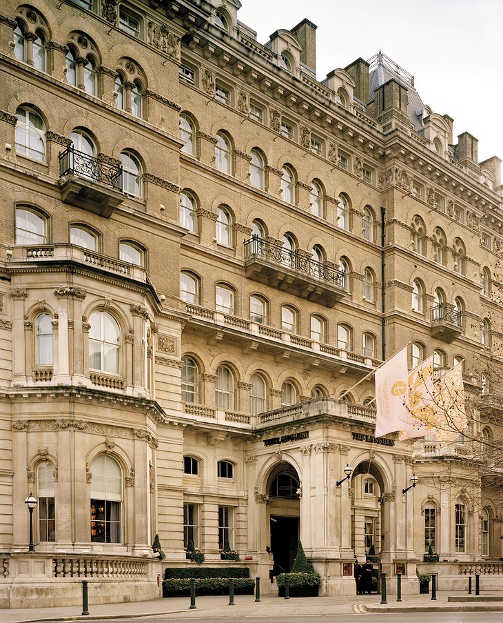 Langham Hotel, London facade