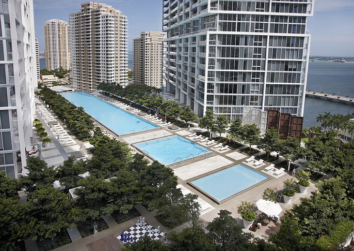 Viceroy Miami swimming pools