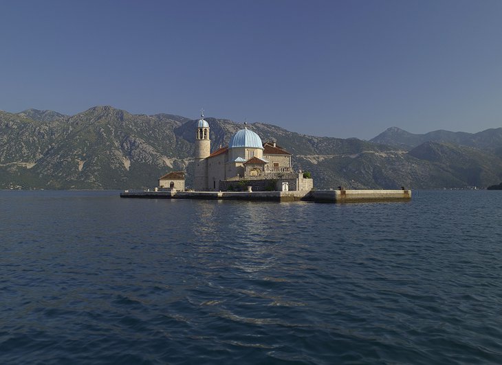 Our Lady of the Rocks Church in Perast