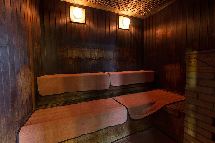 Tokyo Kiba Hotel Steam Room Sauna