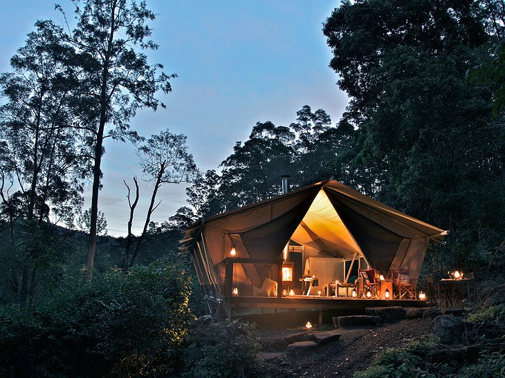 Nightfall Wilderness Camp luxury tent