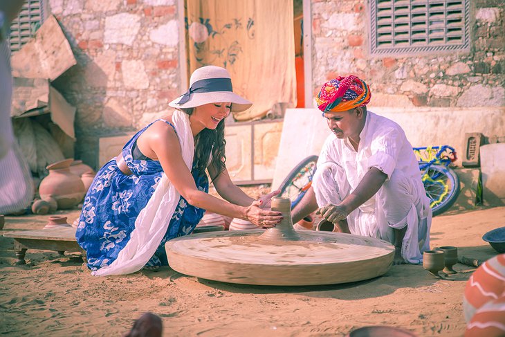 Rajasthan Pottery Class