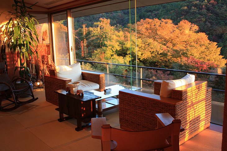 Hakone Ginyu room terrace