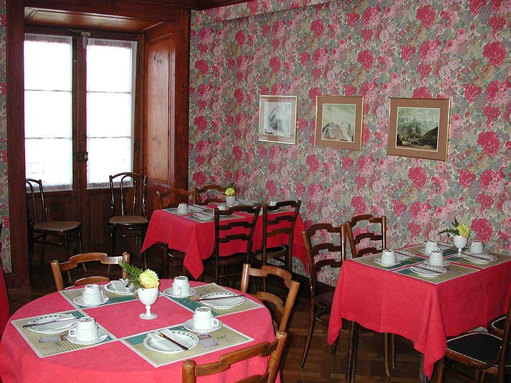 Hotel Belvédère Rhonegletscher Rosen Saal Restaurant