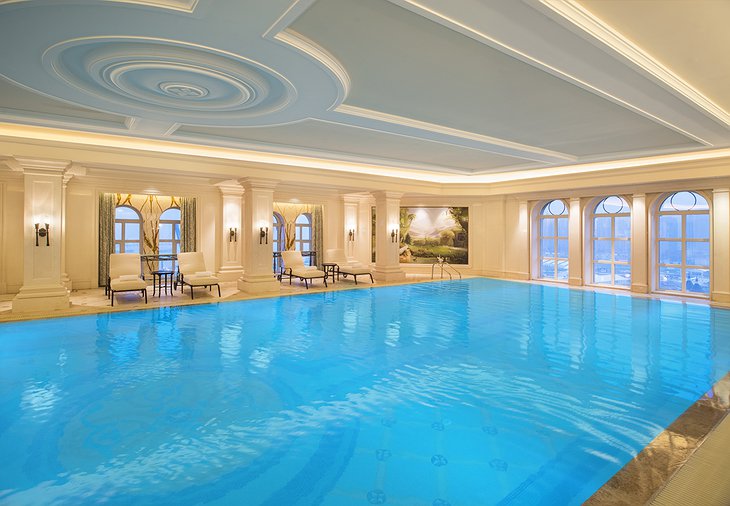 The Castle Hotel indoor swimming pool