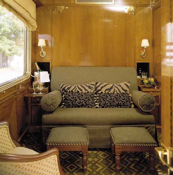 The Blue Train double bed day