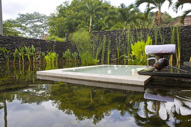 Alila Ubud pool villa bath area
