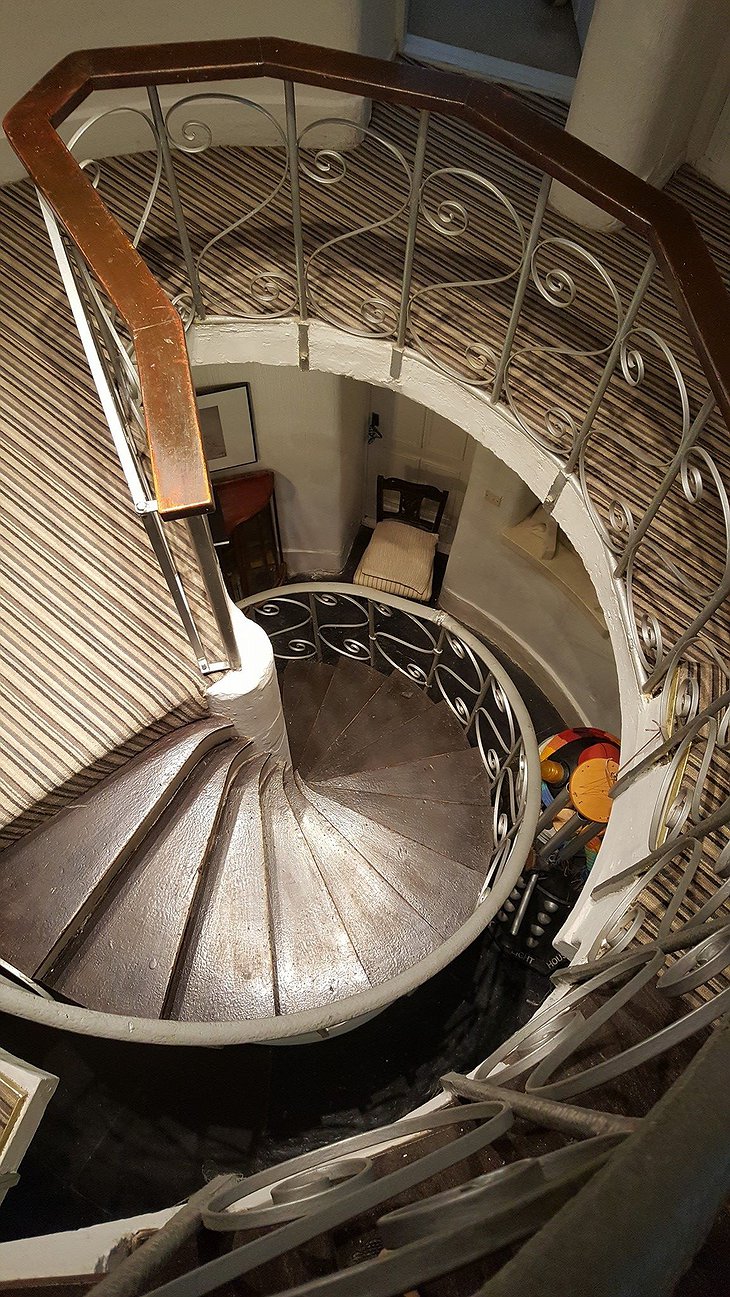 West Usk Lighthouse circle staircase