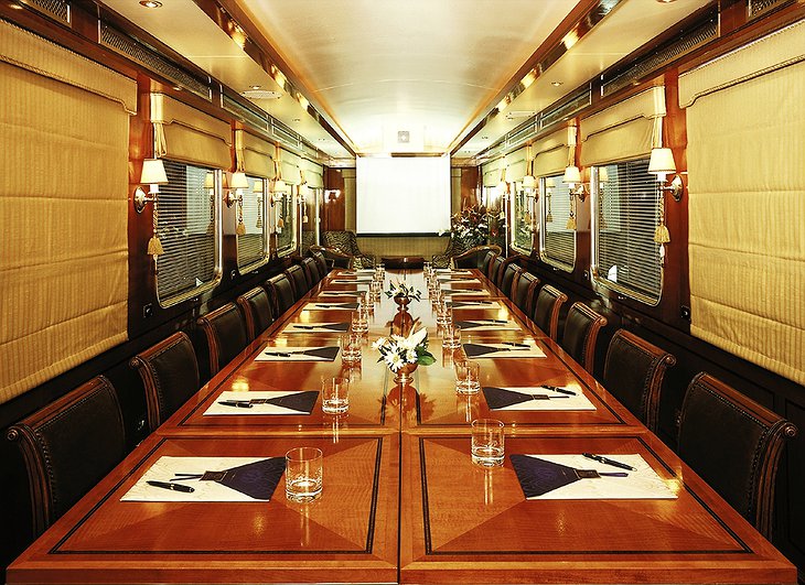The Blue Train conference room