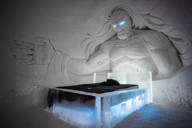 White Walker Ice Bedroom