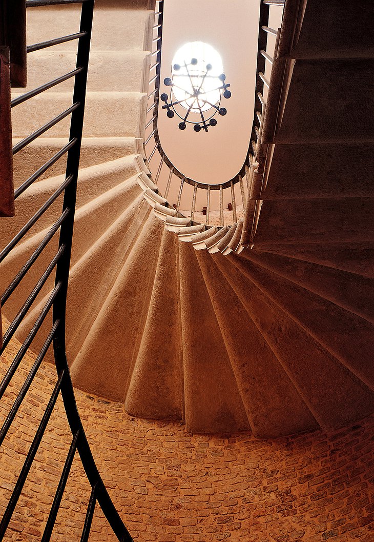 Hotel Metropole Venice circular stairs