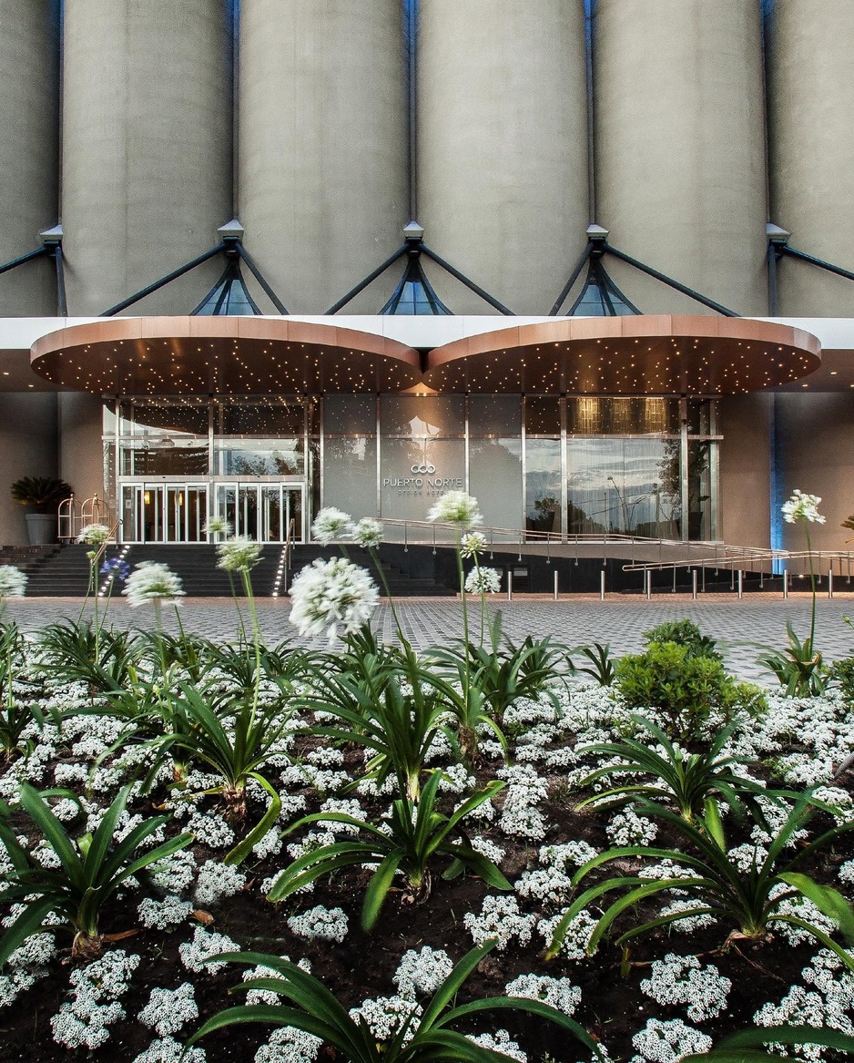 Puerto Norte Design Hotel Former Silo Building's Main Entrance