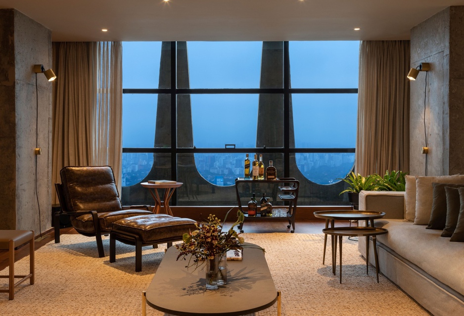 Tivoli Mofarrej São Paulo Hotel Tivoli Mofarrej São Paulo Hotel Presidential Suite Living Room