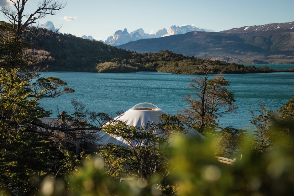 Patagonia Camp Deluxe Jacuzzi Yurt