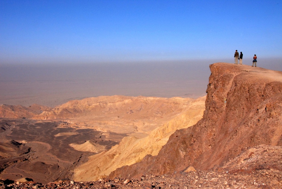 Wadi Araba from the Feynan to Petra road (Wadi Namla)