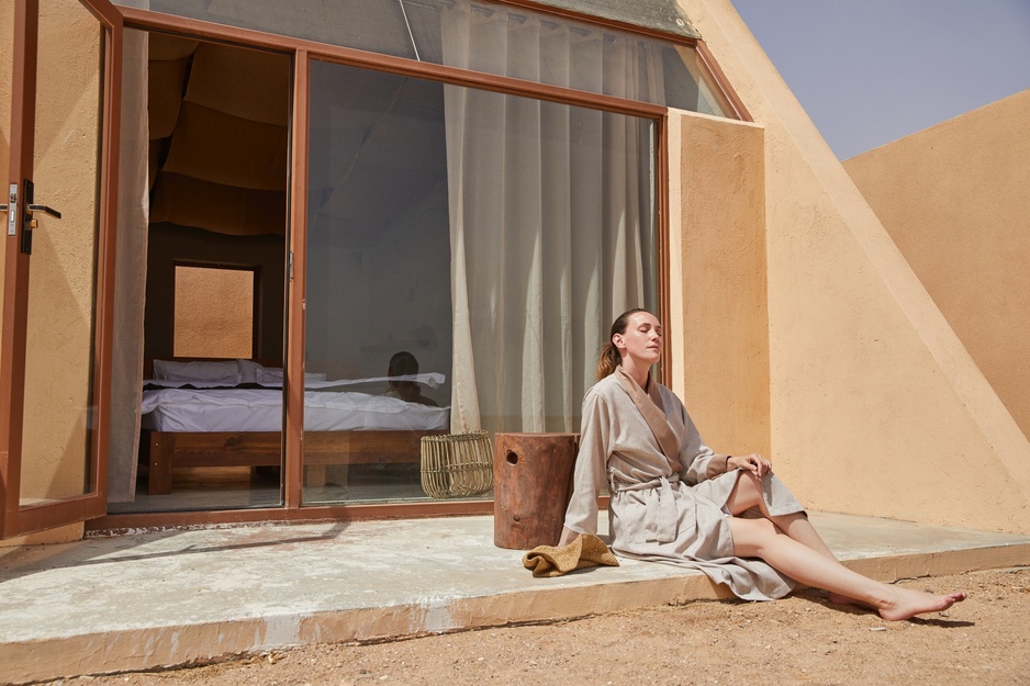 Gobi Caravanserai Room Private Terrace Sunbathing