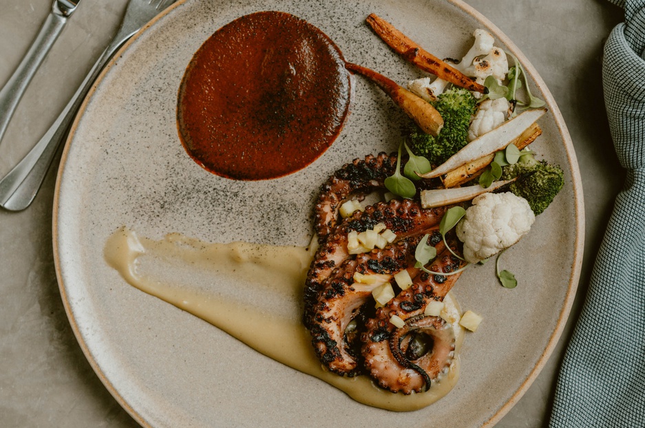 Acre Resort Food: Grilled Octopus
