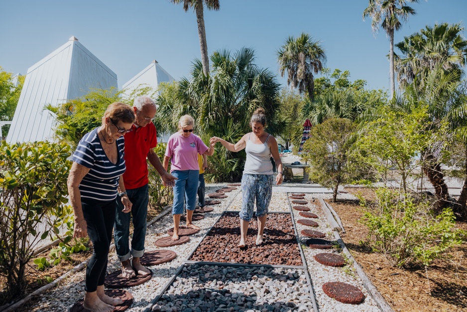 Pyramids in Florida Kneipp Walking