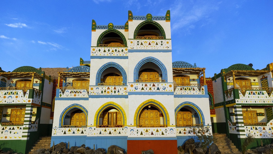 Kato Dool Wellness Resort Building with the Rooms and Suites Exterior