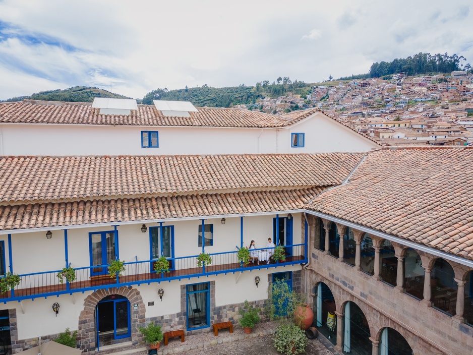Palacio del Inka in Cusco - Building Aerial