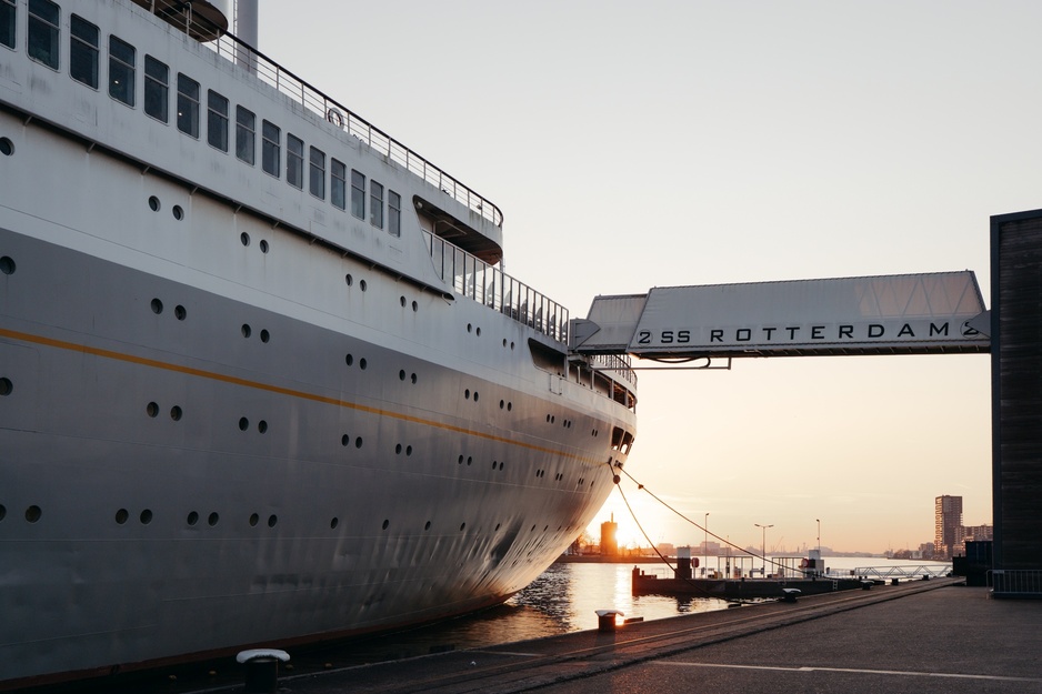 ss Rotterdam Ship Bridge