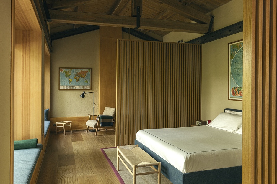 Oasyhotel Loft in the Forest Bedroom