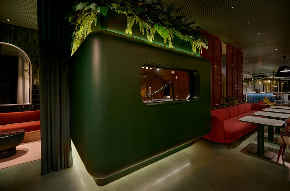 The Standard Bangkok Mahanakhon Hotel - The Parlor DJ Booth