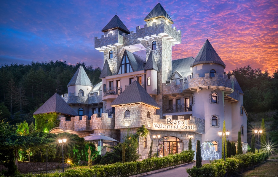Royal Valentina Castle – A Bulgarian Retreat Built on Thermal Water