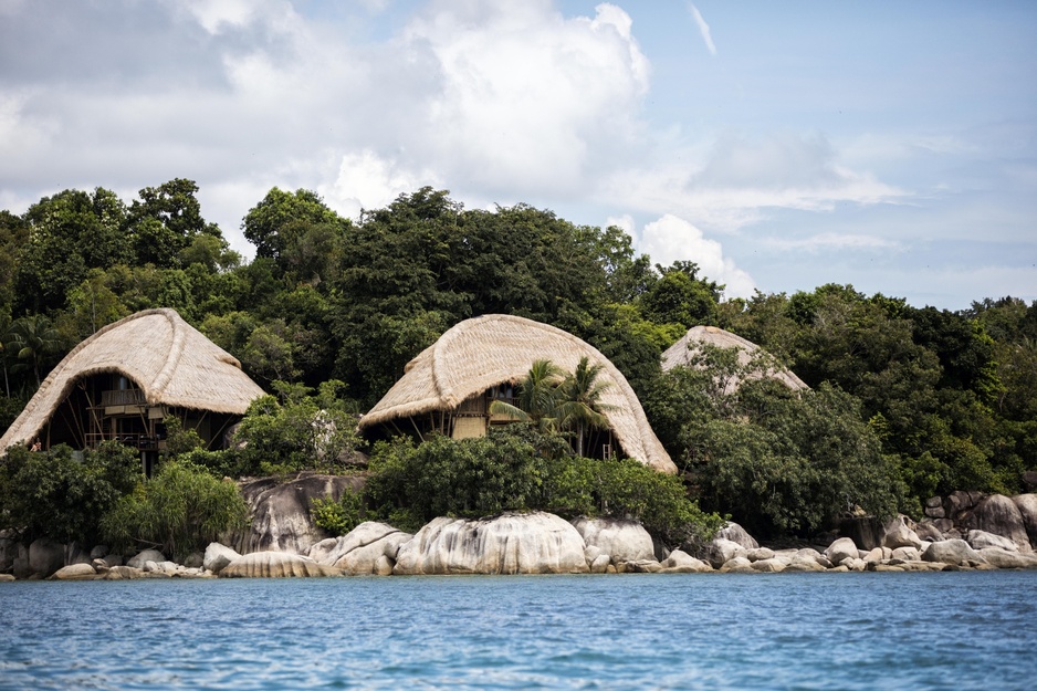 Cempedak Island Seaview villas on boulder