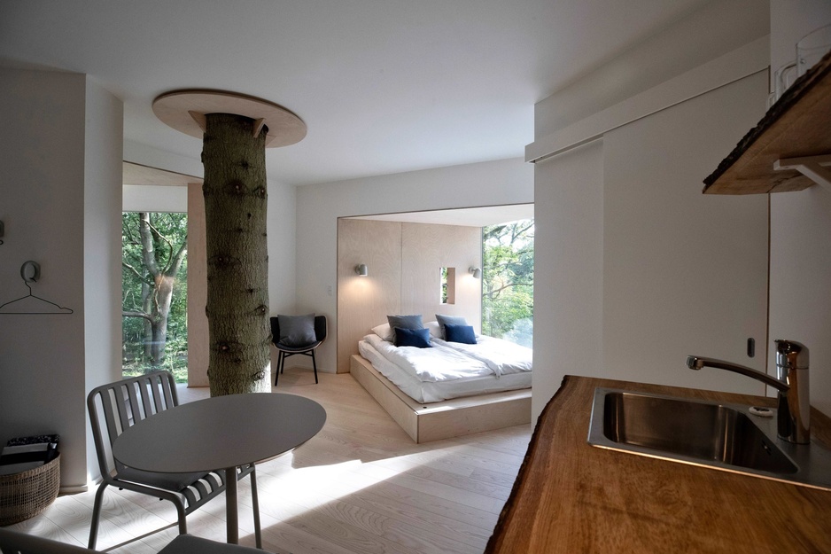Lovtag Treetop Cabin Interior