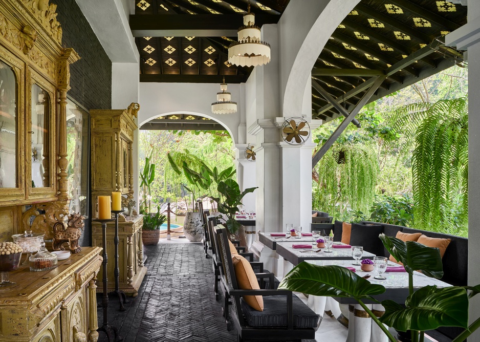Rosewood Luang Prabang - The Great House Restaurant's Terrace