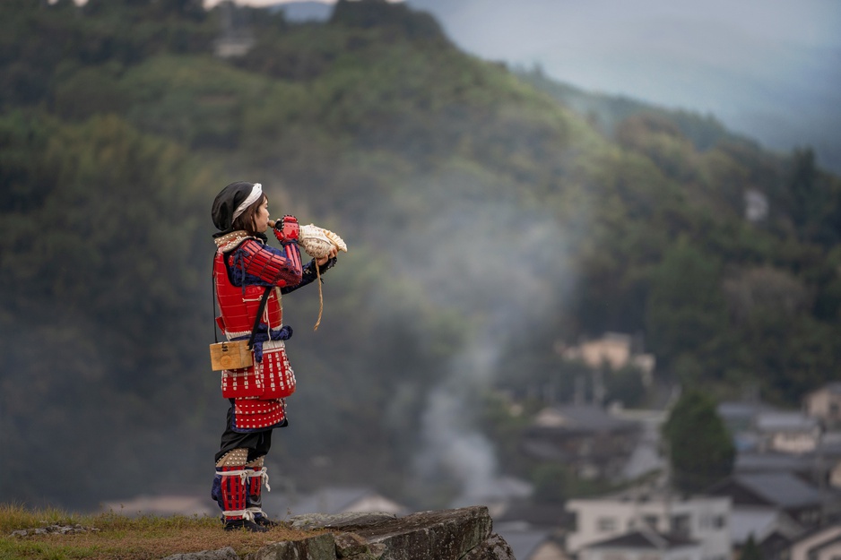 Samurai War Shell Trumpet