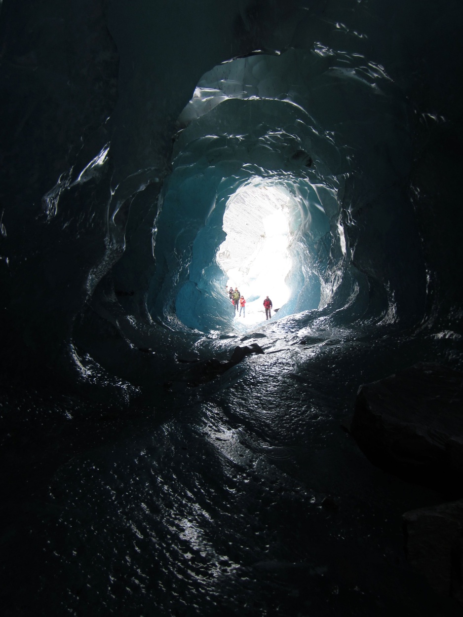 Ice Cave at Aoraki Mount Cook