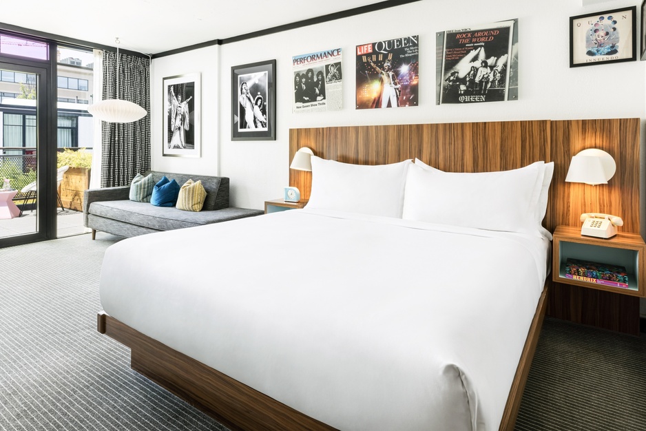 The Verb Hotel Queen-Themed Room