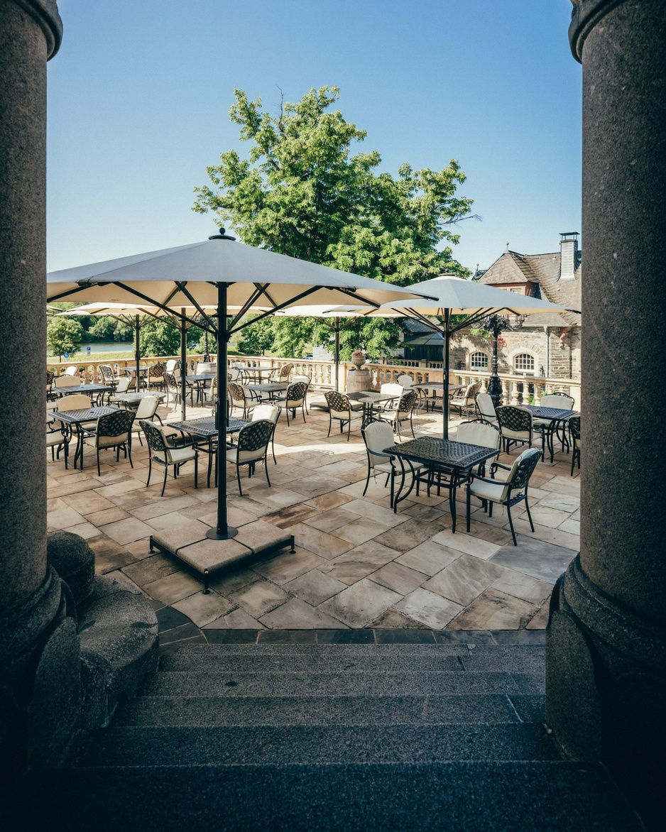 Schloss Lieser Castle Hotel - Outdoor Terrace