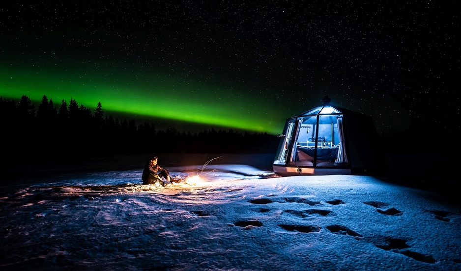 Arctic Guesthouse & Igloos - Mobile Glass Igloos In The Finnish Lapland