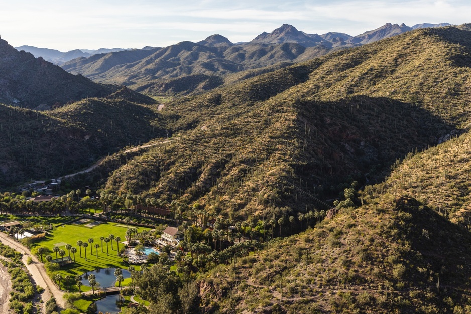 Castle Hot Springs' Location