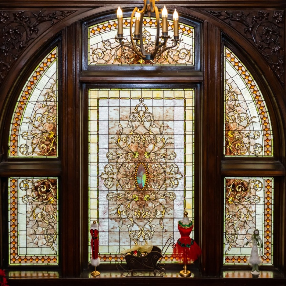 Henderson Castle Stained glass art